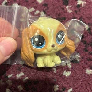 Adorable Tan and Cream Small Pet Figurine